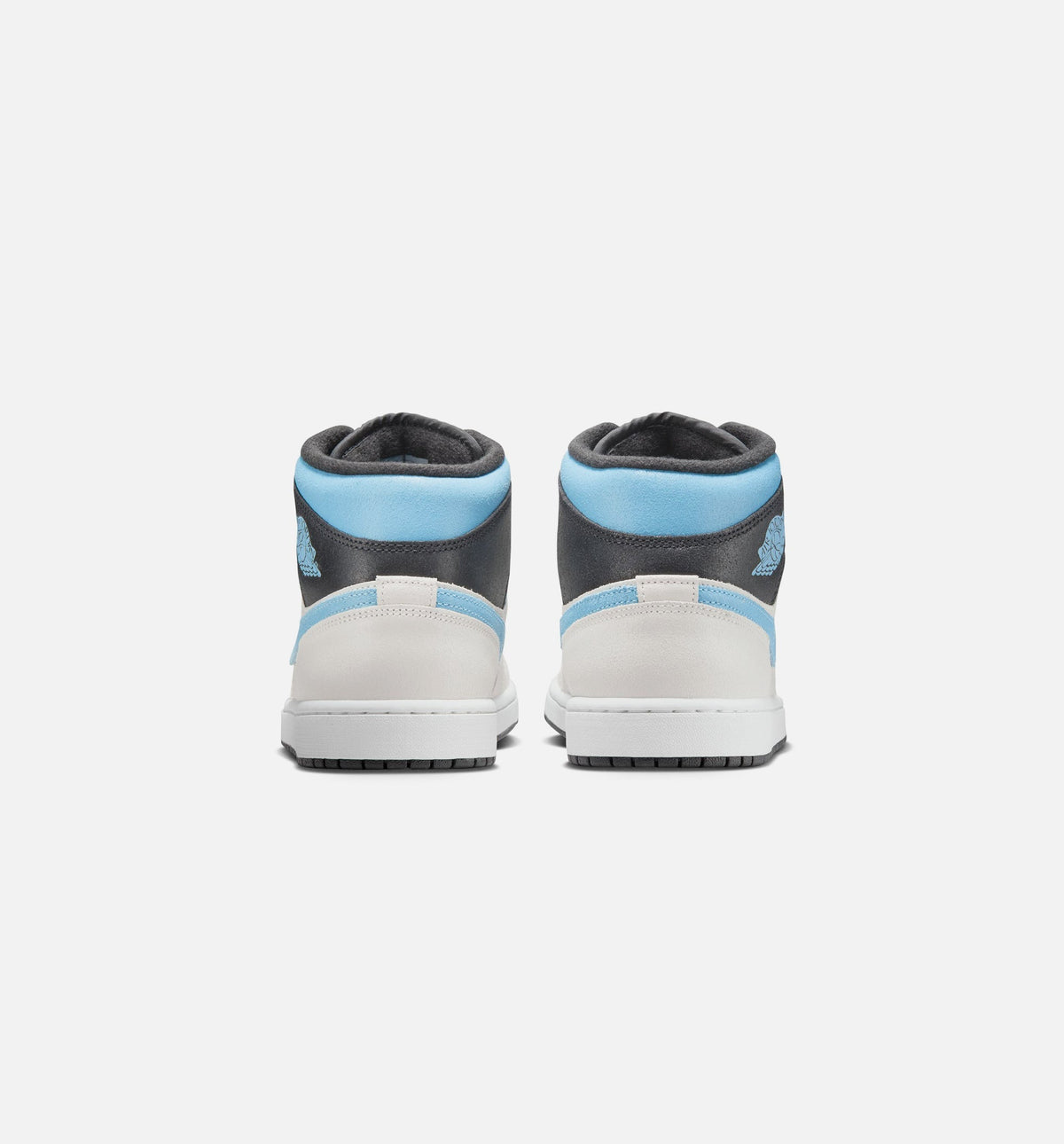 Air Jordan 1 Mid SE Men's Lifestyle Shoes - Summit White / Blue Chill / Black