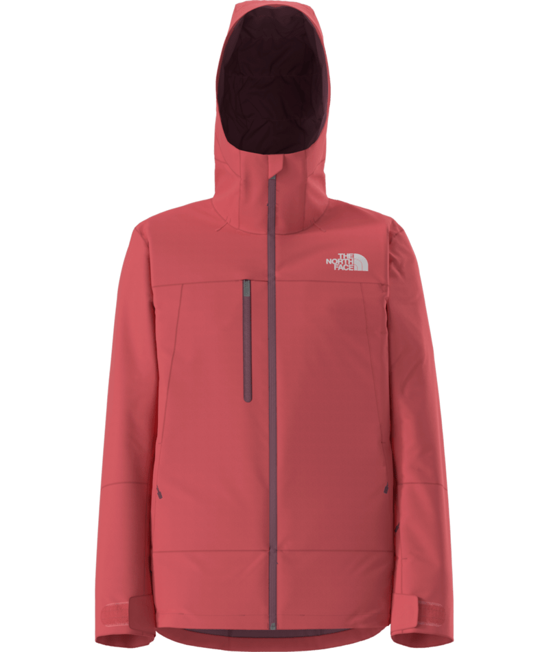 The North Face Women's Rose Red Hooded Waterproof Shell Jacket – Slim-Fit Hardshell Rain Coat