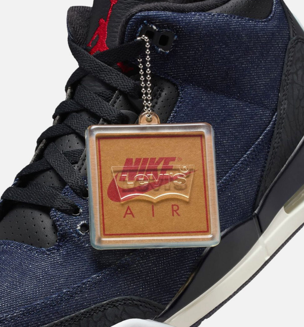 Air Jordan 3 Retro x Levi's Men's – Denim/Black/Sail