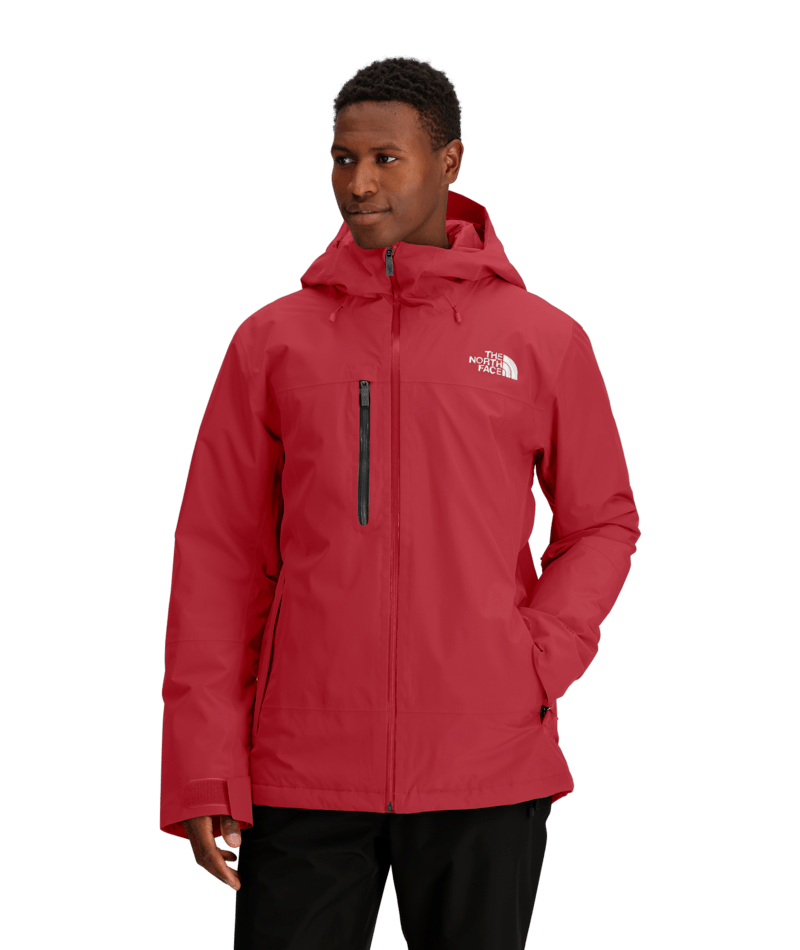 The North Face Women's Rose Red Hooded Waterproof Shell Jacket – Slim-Fit Hardshell Rain Coat