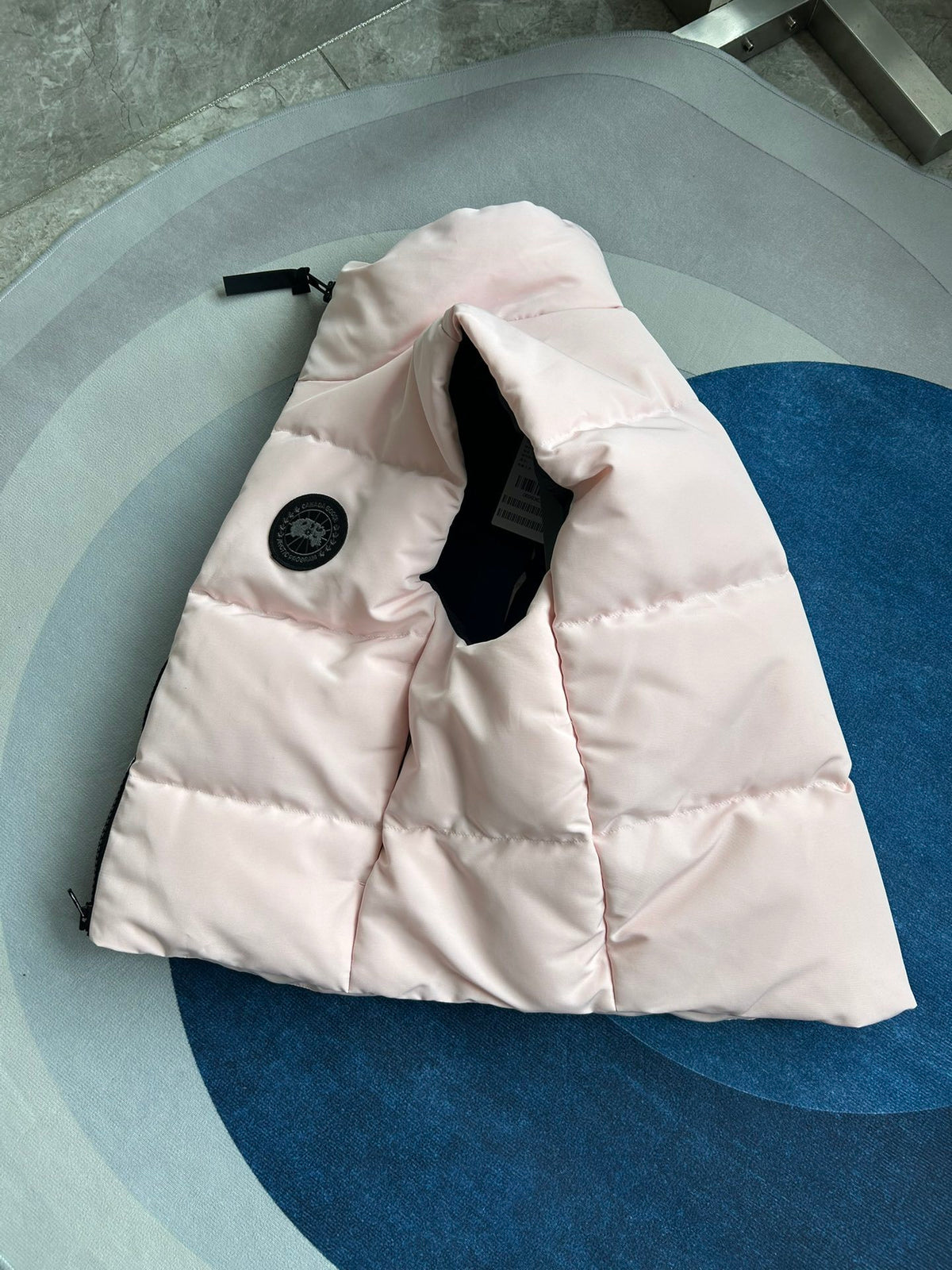 Canada Goose Women's Pink Down Vest – Freestyle Sleeveless Puffer Jacket