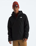 The North Face Men's Black Hooded Shell Jacket – DryVent Waterproof Windproof Outdoor Rain Coat