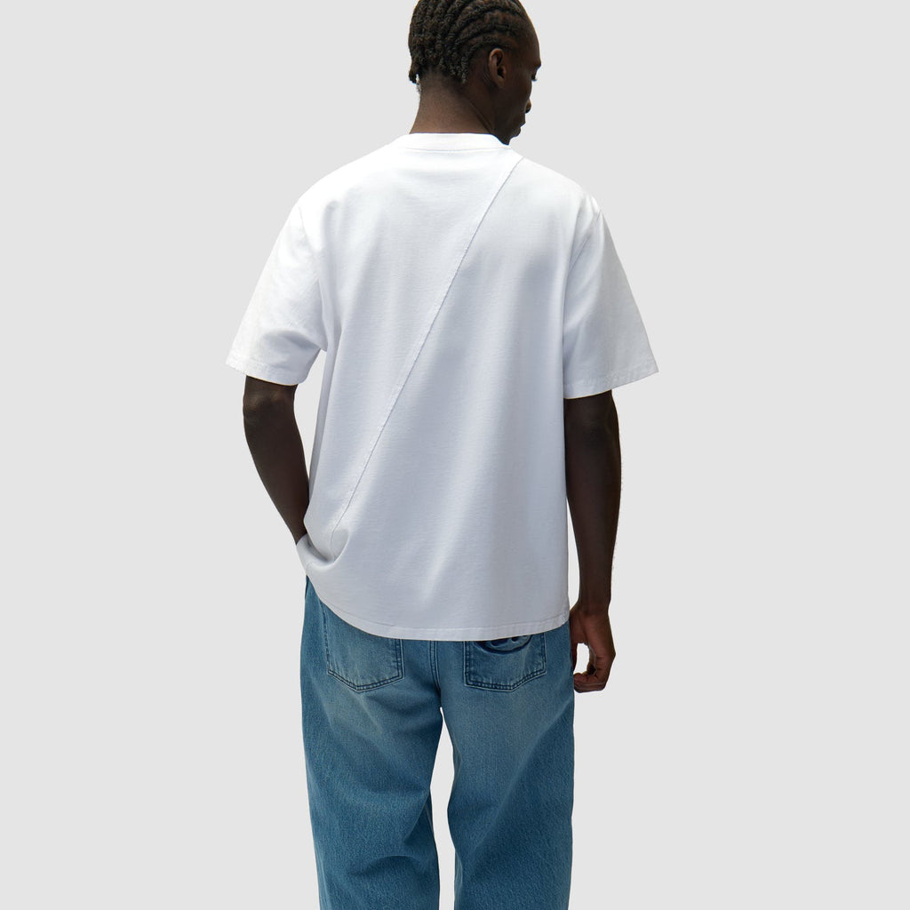 Arte Circle Logo Pocket Pants: Denim Bleach