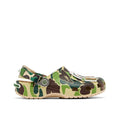 BAPE x Crocs Camo Green