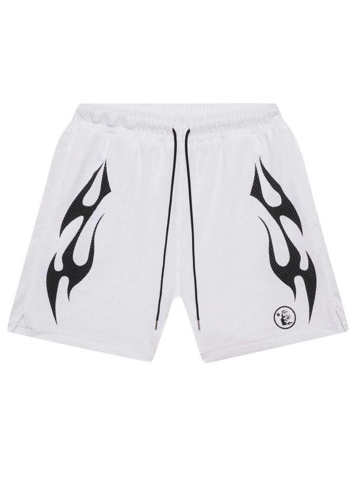 Hellstar Mesh Shorts White