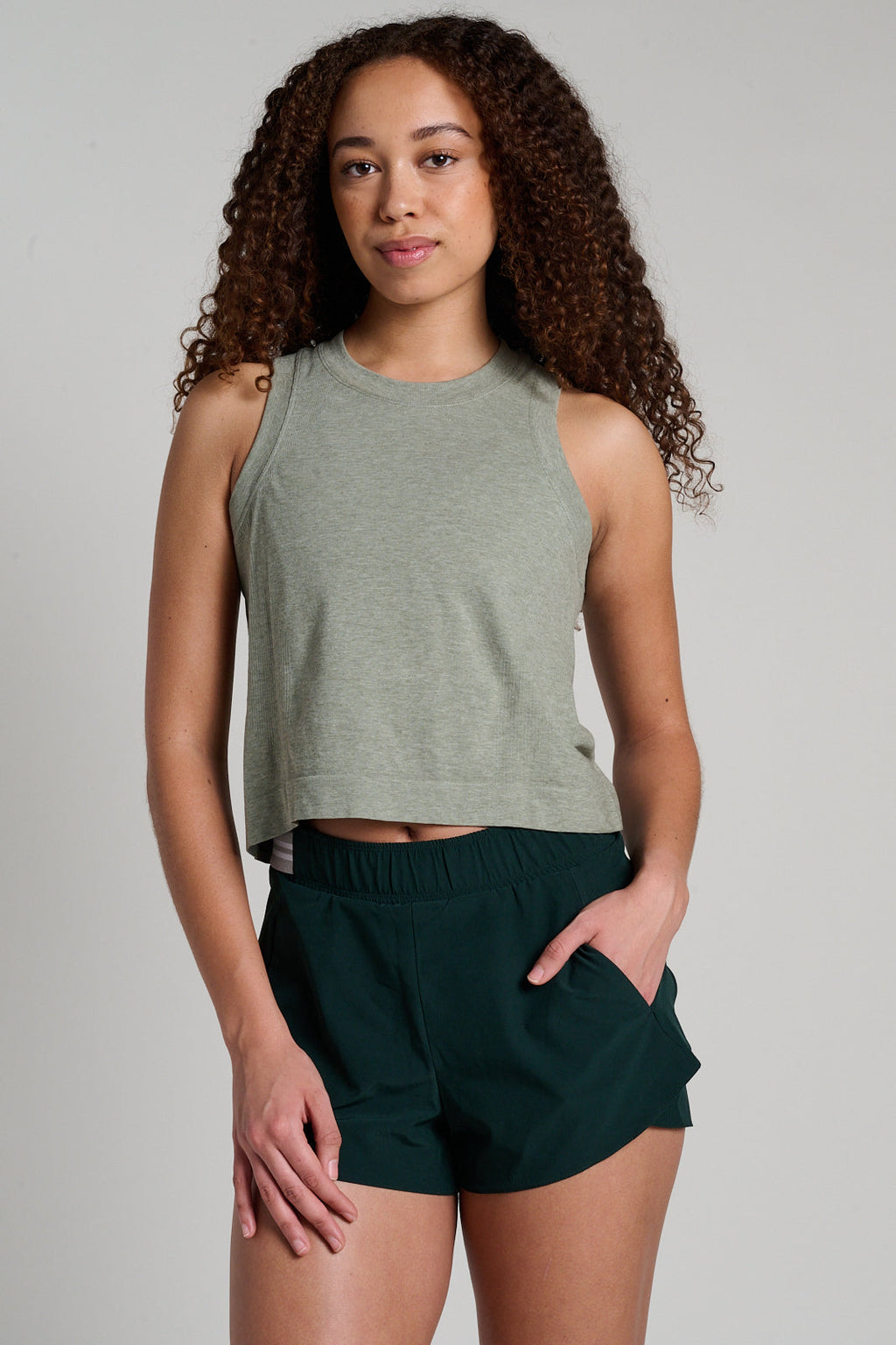 Here Today Crop Tank