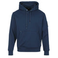 Moose Knuckles Men's Nightfall Hartsfield Pullover Hoodie – Premium Cotton Fleece Sweatshirt with Metal Logo Badge Rivet Sleeve Pocket