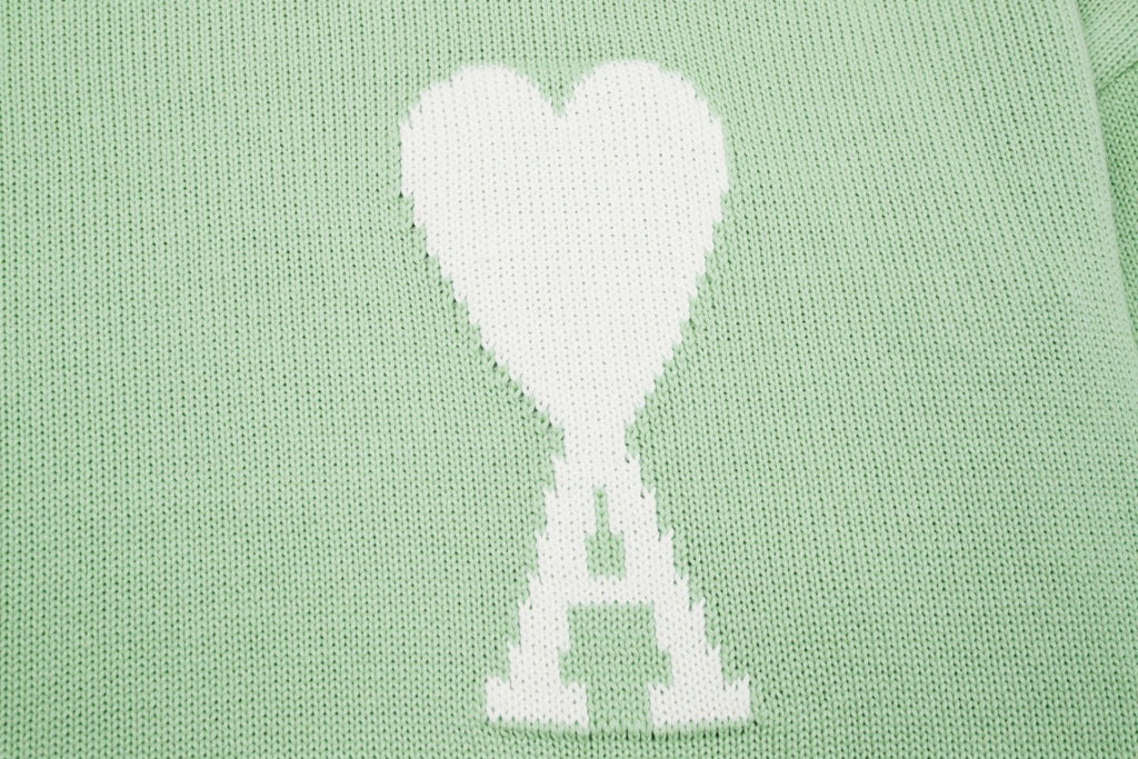 HEART SWEATER MINT (UNISEX)