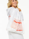 NYLON SHOPPING TOTE