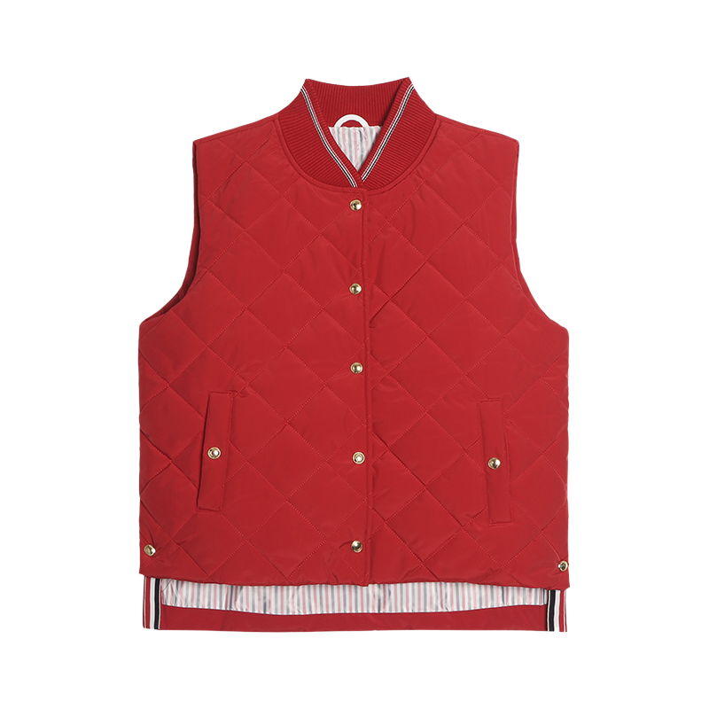 Unisex sleeveless vest jacket | Thom Browne