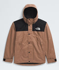 The North Face Men's Khaki Brown Mountain Jacket – Black Colorblock GORE-TEX Waterproof Shell