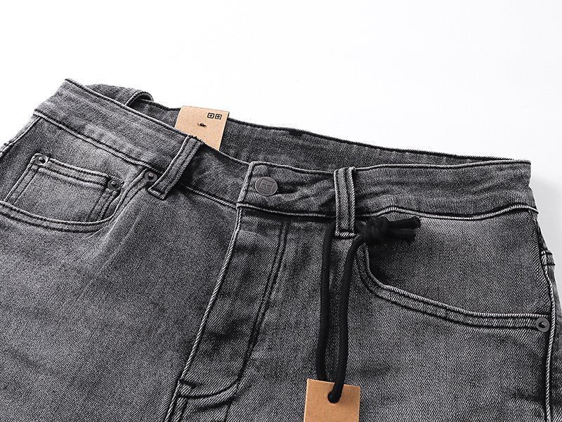 Ksubi Royalty Heroism Gray Wash Slim Jeans