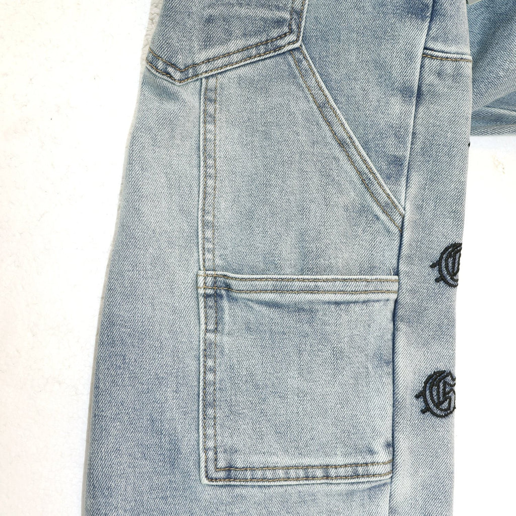 Godspeed Cargo Pocket Graphic Jeans