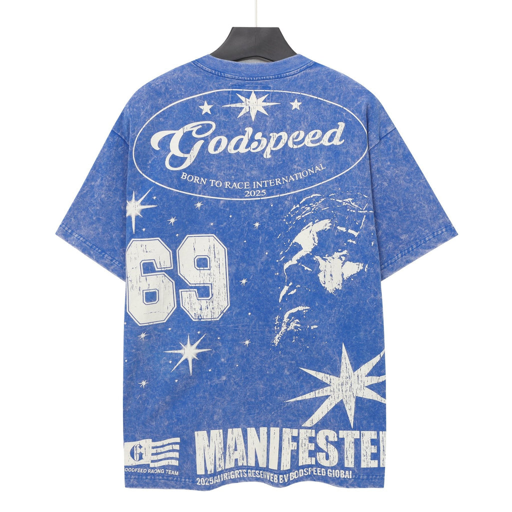 Godspeed Born to Race Graphic T-Shirt