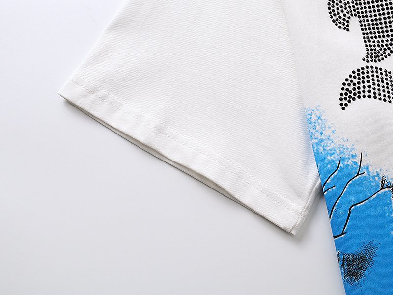 MIXED EMOTION Lighthouse & Diver Graphic T-Shirt