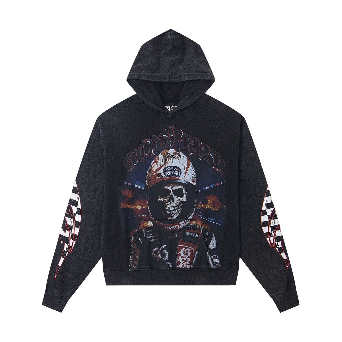 Godspeed Out of Many One Graphic Hoodie