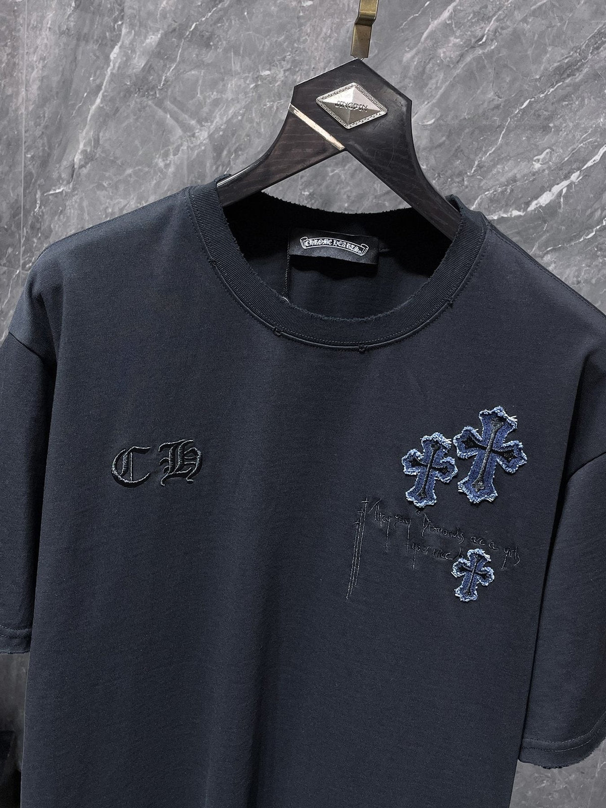 Chrome Hearts Cross Patch Graphic T-Shirt