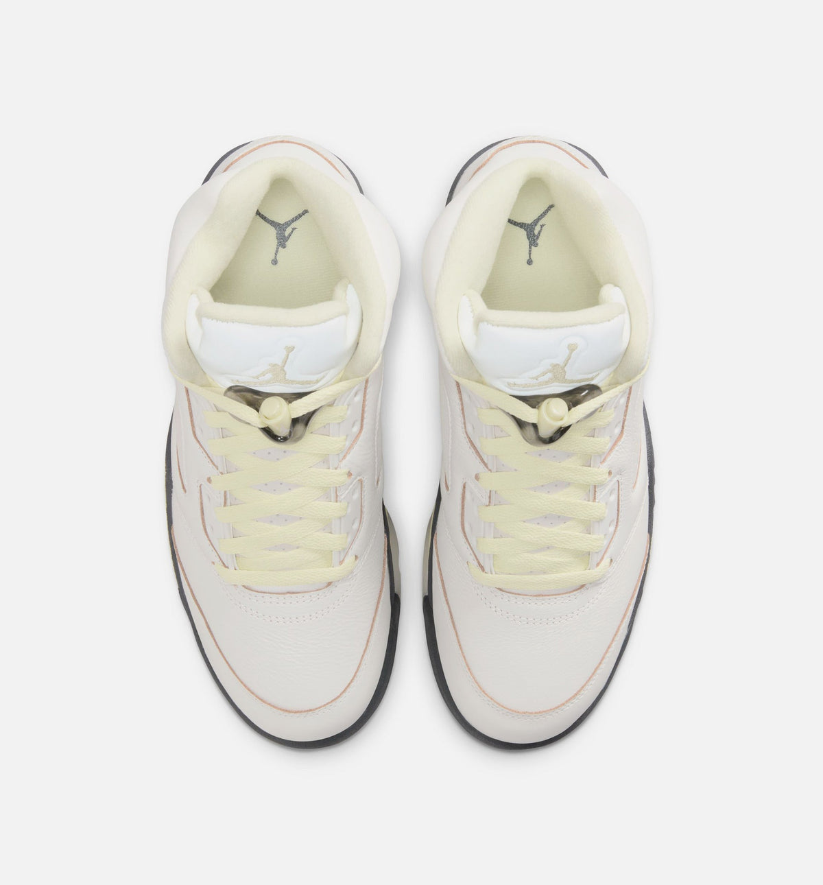 Air Jordan 5 Retro Luminous Green and Sail | Women's Lifestyle Shoe | Sail/Luminous Green/Hot Smoke Grey