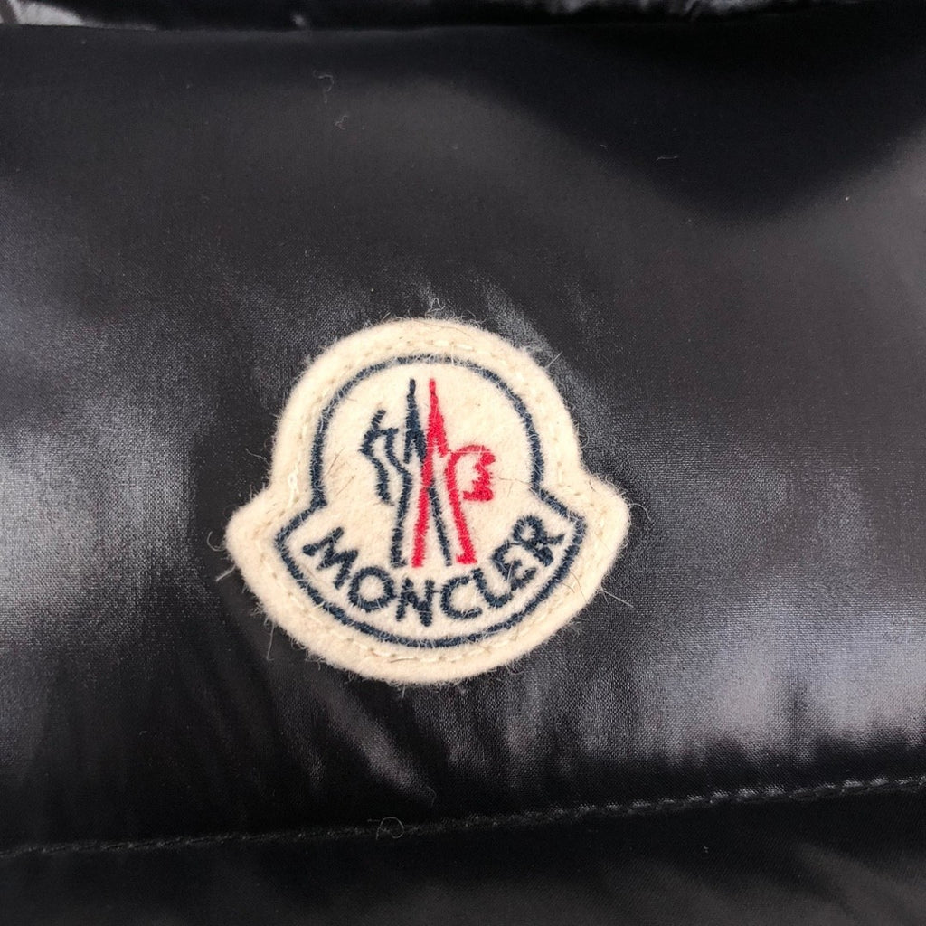 Moncler Men's Black Hooded Down Vest – Maya Sleeveless Puffer Jacket