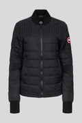 Canada Goose Women's Black Lightweight Down Jacket – Arctic Program Slim-Fit Bomber