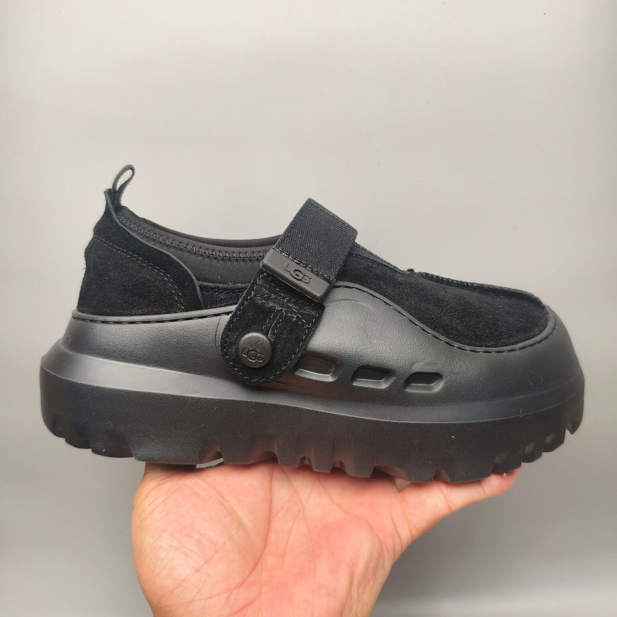 Black Slip-On Casual Shoes — Unisex | New Arrival | In Stock