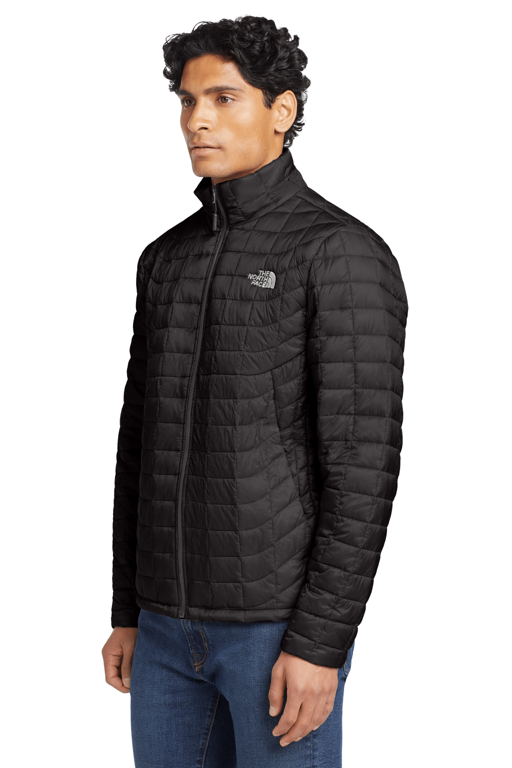 The North Face Men's Black ThermoBall Eco Jacket – Lightweight Packable Square-Baffle Insulated Puffer
