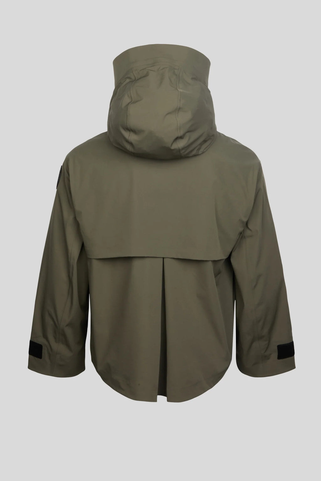Canada Goose Women's Military Green Seawolf Short Jacket – Waterproof Hooded Utility Coat with Dual Chest Pockets Velcro Cuffs