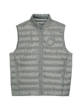 Canada Goose Men's Sage Green Freestyle Down Vest – Lightweight Quilted Nylon Sleeveless Puffer with Tonal Logo Badge