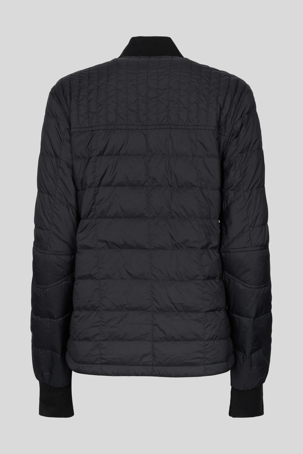 Canada Goose Women's Black Lightweight Down Jacket – Arctic Program Slim-Fit Bomber