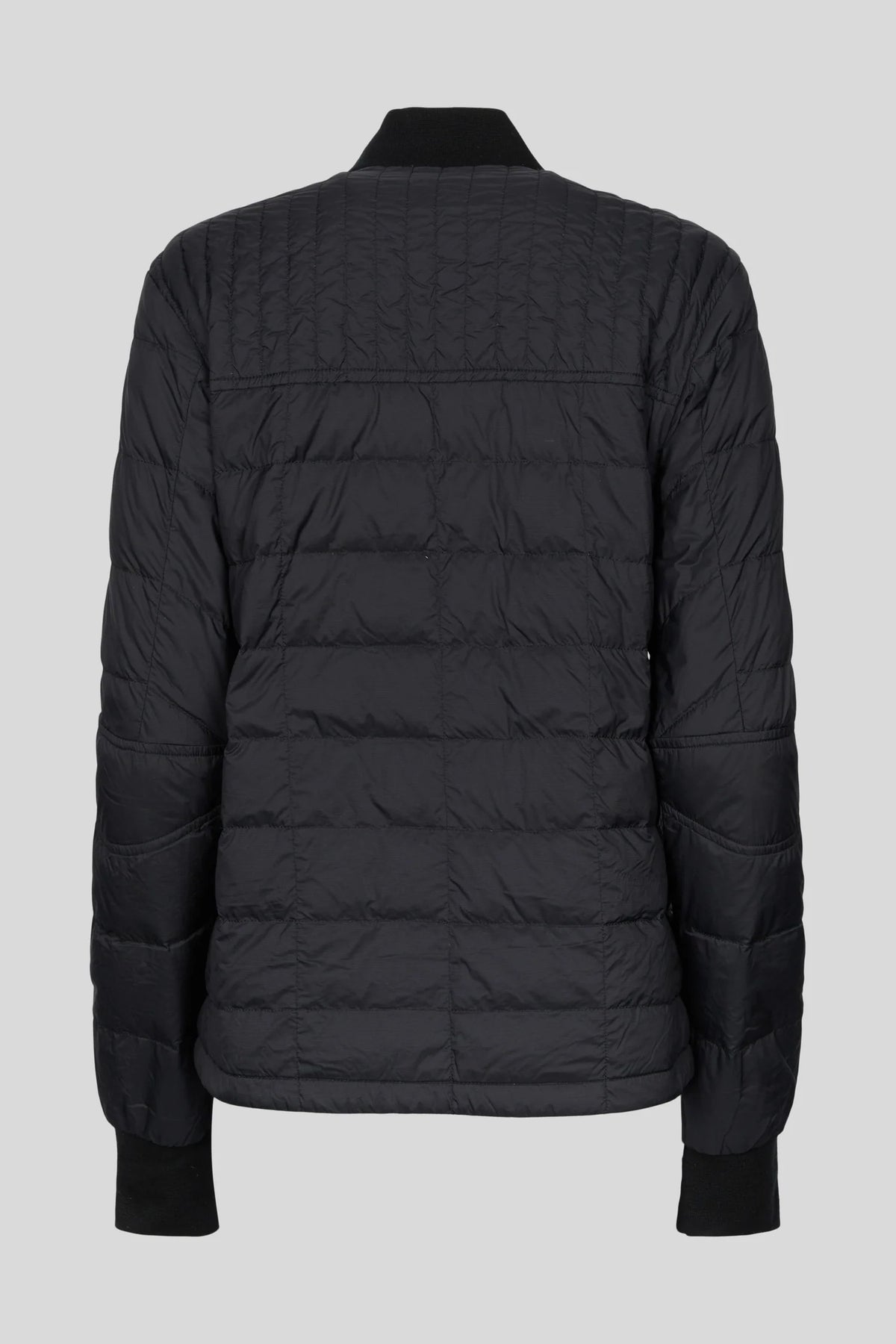 Canada Goose Women's Black Lightweight Down Jacket – Arctic Program Slim-Fit Bomber