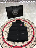 Canada Goose Men's Black Down Vest – Garson Sleeveless Puffer Jacket
