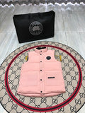 Canada Goose Men's Pink Down Vest – Garson Sleeveless Puffer Jacket