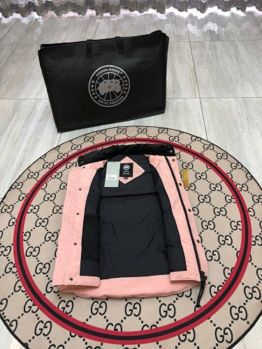 Canada Goose Men's Pink Down Vest – Garson Sleeveless Puffer Jacket