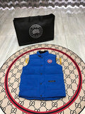 Canada Goose Men's Royal Blue Down Vest – Garson Sleeveless Puffer Jacket