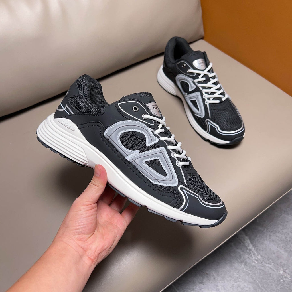 Dior B30 Black and Gray Sneakers
