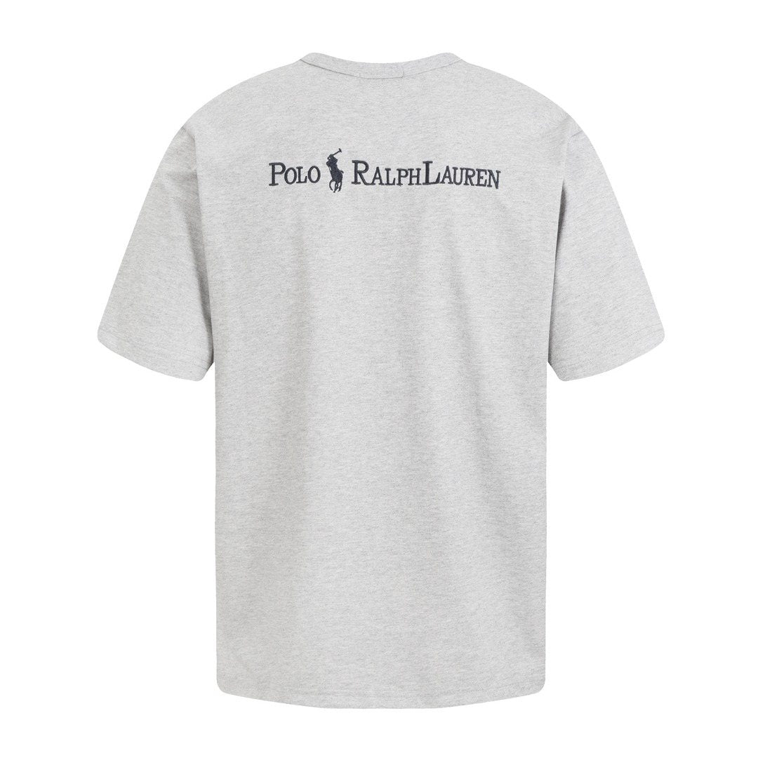Ralph Lauren Embroidered Letter Relaxed Crewneck T-Shirt