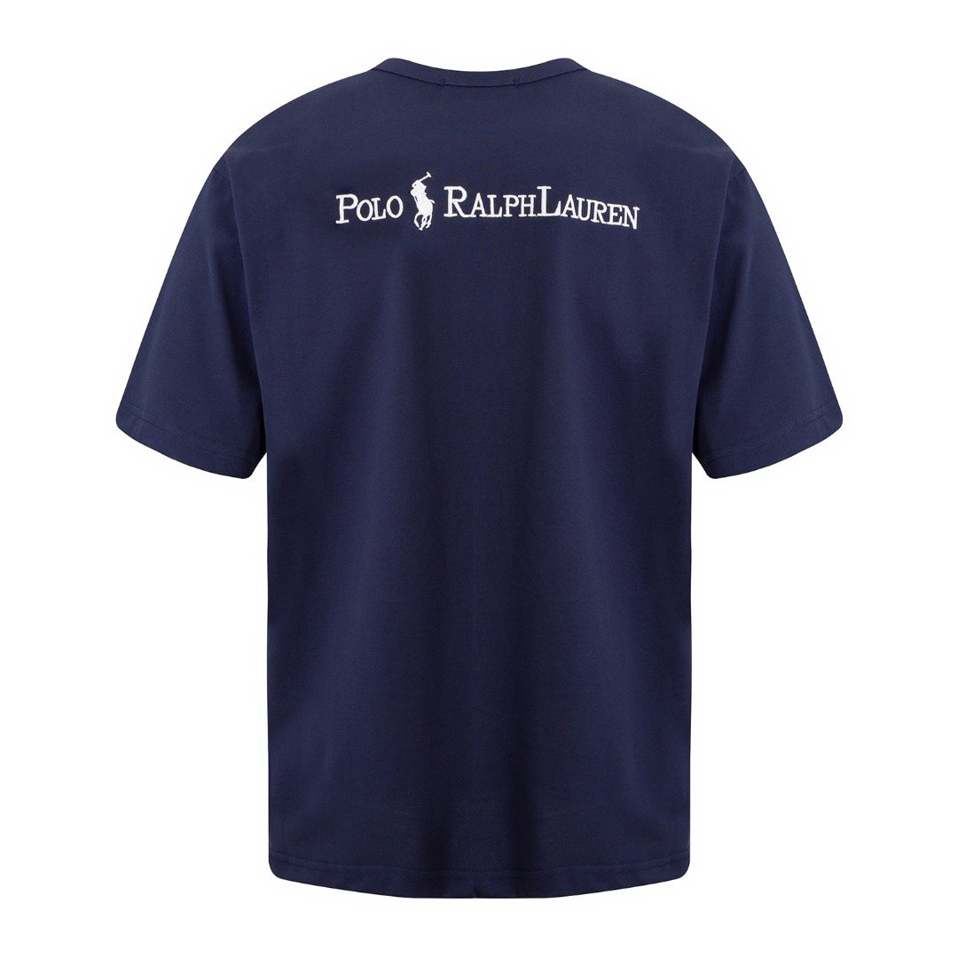 Ralph Lauren Embroidered Letter Relaxed Crewneck T-Shirt